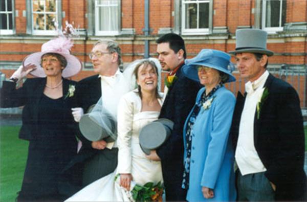 Ben, Caroline, Roger, Maggie, Douglas and Ali