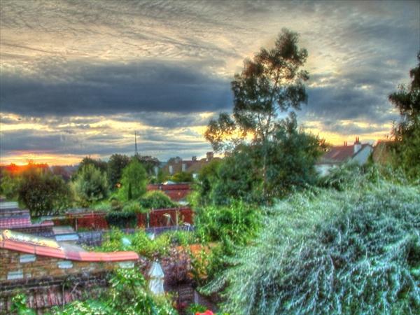 Free hand HDR from window