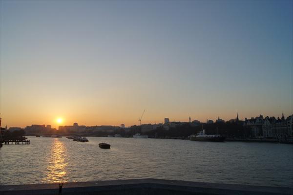 Auto-HDR Thames Sunset (Blackfriars Bridge)