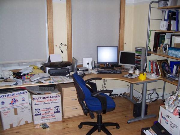 My cluttered desk